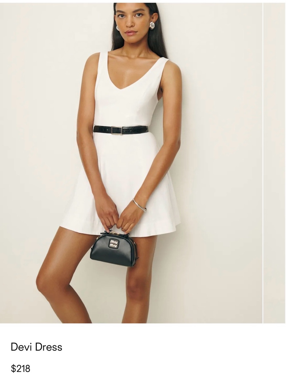 NWT - Reformation Devi Dress